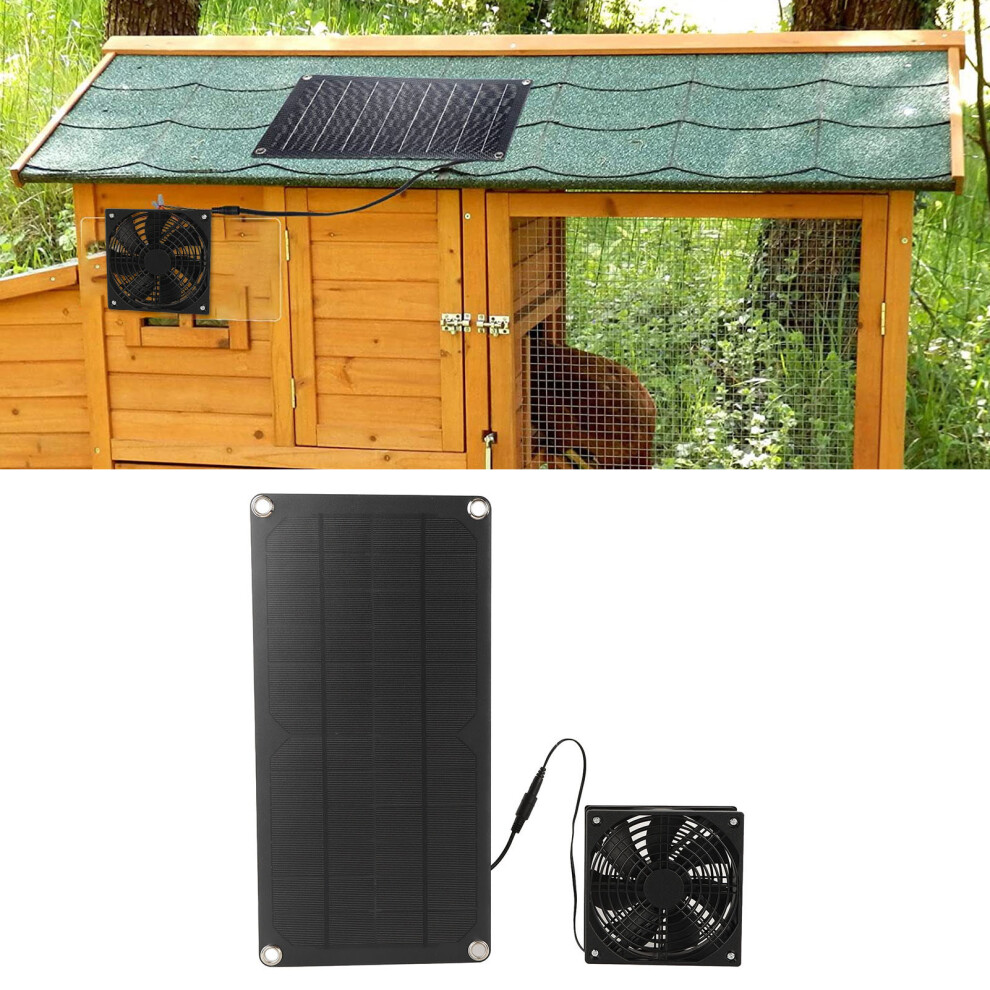 20W Solar Fan Kit For Greenhouse 7340572820891