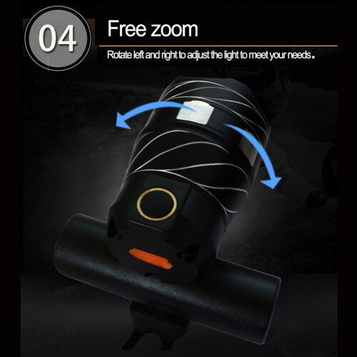 LED MTB Bicycle Headlight 20000 lm Rechargeable 1