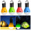 MuYan Portable LED Tent Lamp 4-Pack with Hook 2