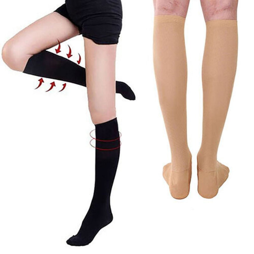 Compression knee-high socks 20-30 mmHg support 2