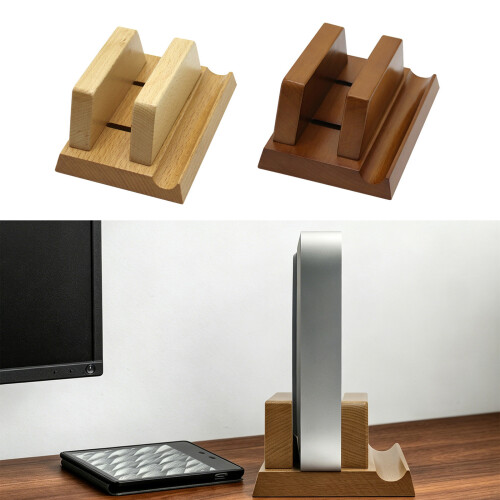 Beech Walnuts Computer Stand Offering Stable Support-wa color 2