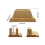 Beech Walnuts Computer Stand Offering Stable Support-wa color 4