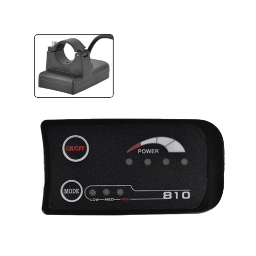 LED-meterdisplay voor e-bike, 6-pins S810, 36V UART 2