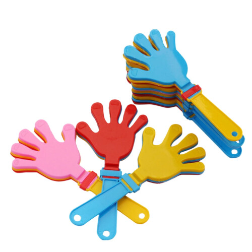 Clappers láimhe plaisteacha páirtí noisemakers2pcs