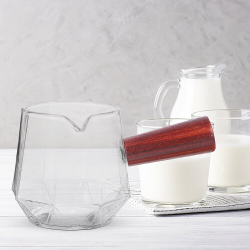 Pichet à lait en verre gradué 500 ml 2