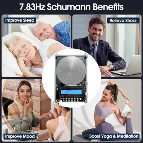 Multifunctional 7.83Hz Frequency Generator With-Black 2