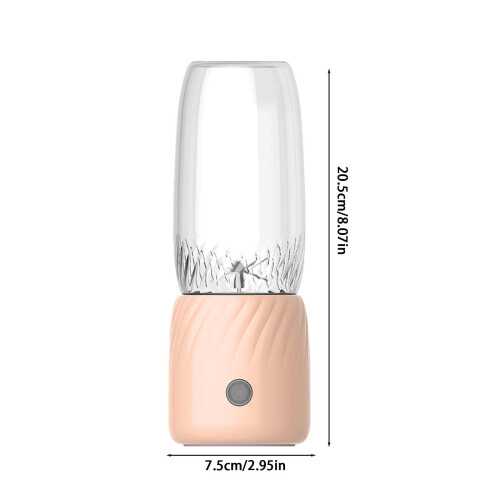Mixeur portable rechargeable USB à 6 lames, 300 ml 2