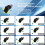 USB Color Atmosphere Light With 8 Color Option Auto On-1 pack 6
