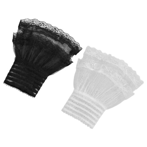 Handärmel elastisches Armband Damen geschichtete-Weiß 1