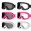 Windproof Kids Riding Glasses With Adjustabe Strap-pink gray 2