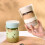 Overnight Oat Container with Lid and Spoon Wide-two piece set 6