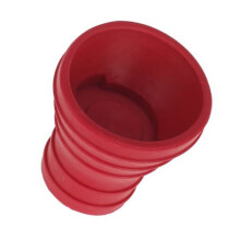 Balgrijper met rubberen zuignap, rood