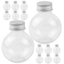 Bouteille de jus vide, ampoule, récipient pour boisson, 50 pièces