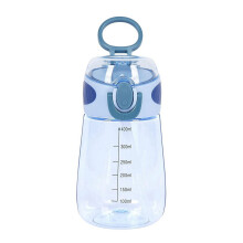 Vizespalack szívószállal kisgyermekeknek, széles szájú fogantyúval, 400 ml
