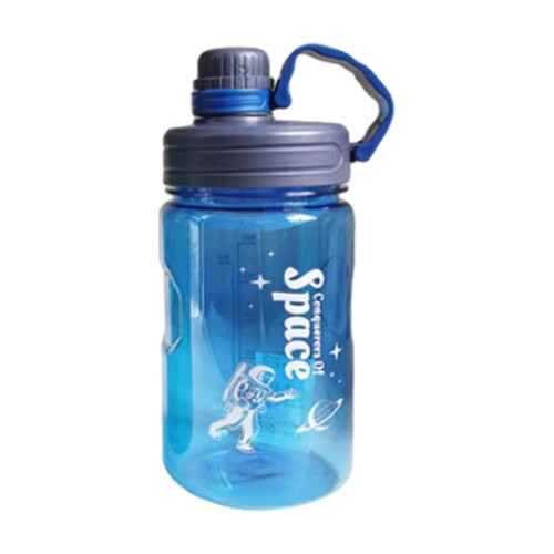 Gourde Ozmmyan grand format avec paille, 1100 ml