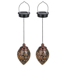 Solcellslampor för trädgården, 2-pack