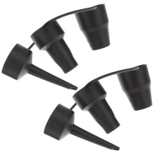 Ensemble de têtes de pompe à embout en plastique Shengjike, 2 pièces, 3 tailles