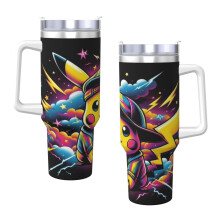 Hrnček Pikachu z nehrdzavejúcej ocele s vákuovou izoláciou 122 g