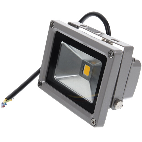 LED-spotlight Vattentät utomhus 10W varmvit