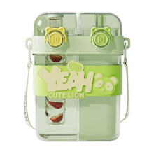 Poaug üveg kulacs kawaii dizájnnal, 500 ml