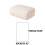 Velvet Bath Towel Set Absorbent Thick Soft Lightweight 3