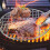 Grillnet i rustfrit stål, rundt 12 tommer 2