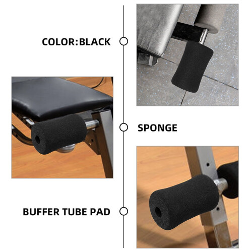 Leg Extension Machine Foot Pads Sponge Replacement 6 Pcs 2