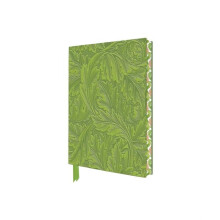William Morris Acanthus Artisan Art Pocket Notebook Flame Tree Journal