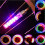 Haimni LED bicycle rim lights waterproof 2 packs 5