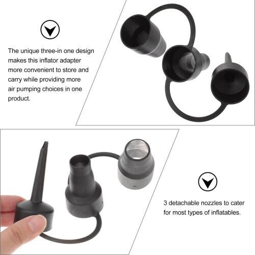 Shengjike plastic nozzle pump head set 2 pieces 3 sizes 1