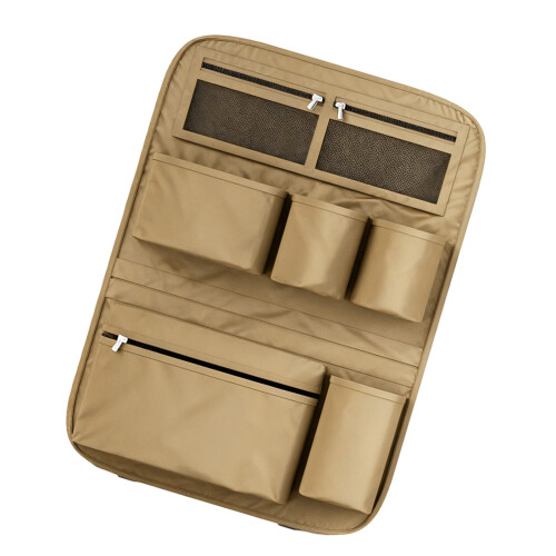Multifunctional Automotive Back Pockets Car Seat Back-Camel