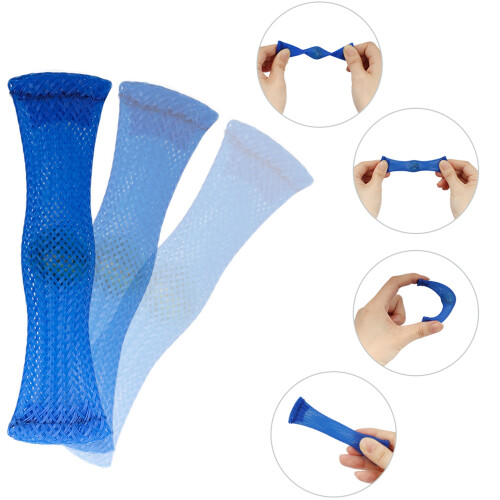 25 Pack Sensory Toys ABS Marble Mesh Strings