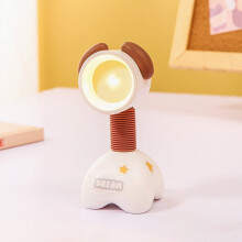 Słodka mała lampka nocna w kształcie psa, magnetyczna lampa biurkowa