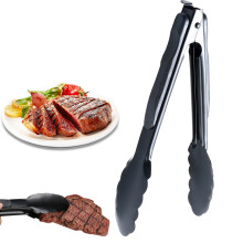 Stainless Steel Cooking Tongs with Heat-Resistant Tips
