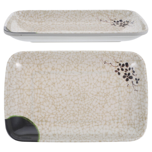 Japansk porslinsfat med desserter, 2 st