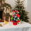 Mini enfeite de árvore de Natal Staron20cm vermelho 1