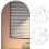 Clips de fixation transparents pour rideaux et stores (4 pièces) 2