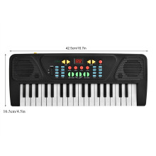 Kinderspielzeug E-Piano mit Mikrofon, 37 Tasten
