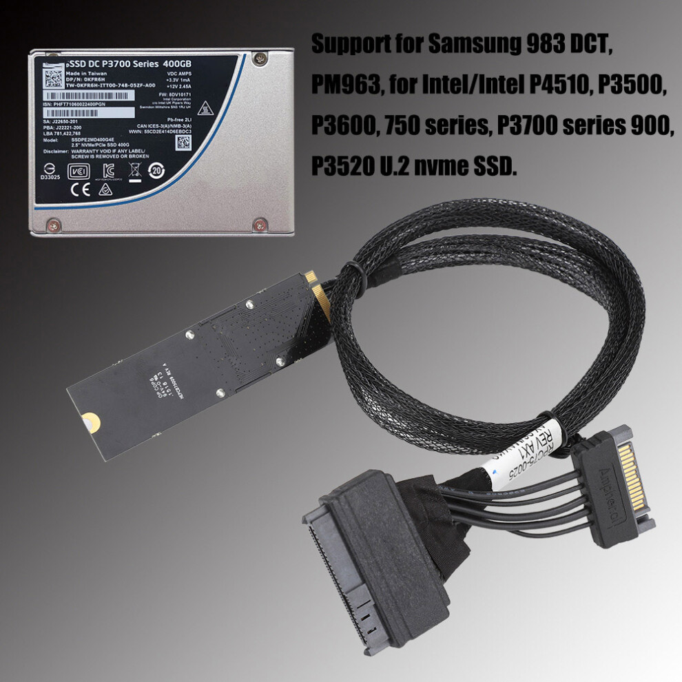 Nvme U.2 To M.2 Adapter Cable 50Cm 7790334260388