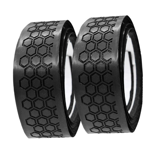 Golf Club Grip Wrapping Tape PU Black 2 Pack 2