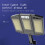 LED Security Flood Light IP65 Motion Sensor 384 SMD 3