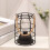Lanterne LED en métal, alimentée par piles, 1 pièce 4