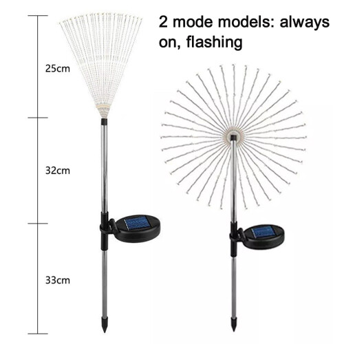 Solar-powered lawn light string outdoor decorative 1