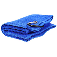 Toalha de Yoga em Microfibra Azul 40x60cm 1 Unidade