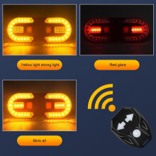 YiFudd USB rechargeable bike rear light with smart sensor