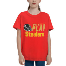 Dětské tričko Steelers s krátkým rukávem a logem fotbalového týmu