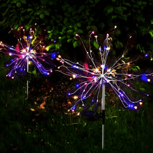 Napraforgó napelemes kerti lámpák 120 LED kültéri
