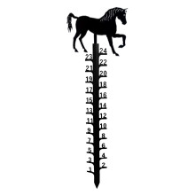 Jauge de mesure XIUH en métal 24 cm