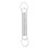 Outdoor Hammock Swing Connector Hooks Heavy-Duty Silver 1