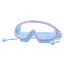 Schwimmbrille für Kinder mit UV-Schutz und Ohrstöpseln für Kinder von 3-13 Jahren